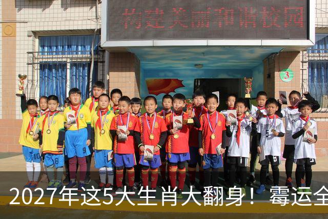 2027年这5大生肖大翻身！霉运全消，事业起飞，正财偏财全面爆发